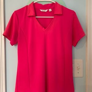 Lady Hagen Hot Pink Short Sleeve Top